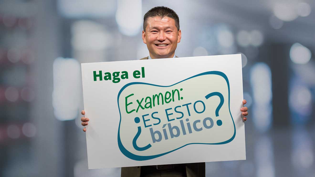 ¿Es esto bíblico?